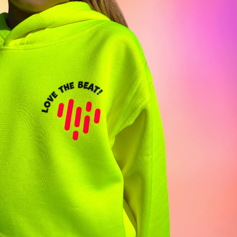 Kids hoodie neon glow - Afbeelding 6